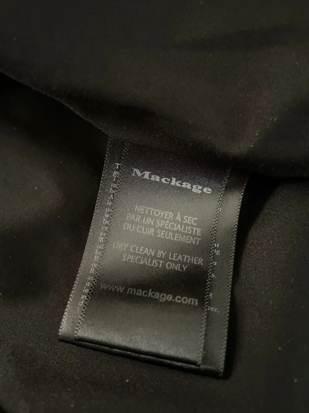 Mackage sleek black